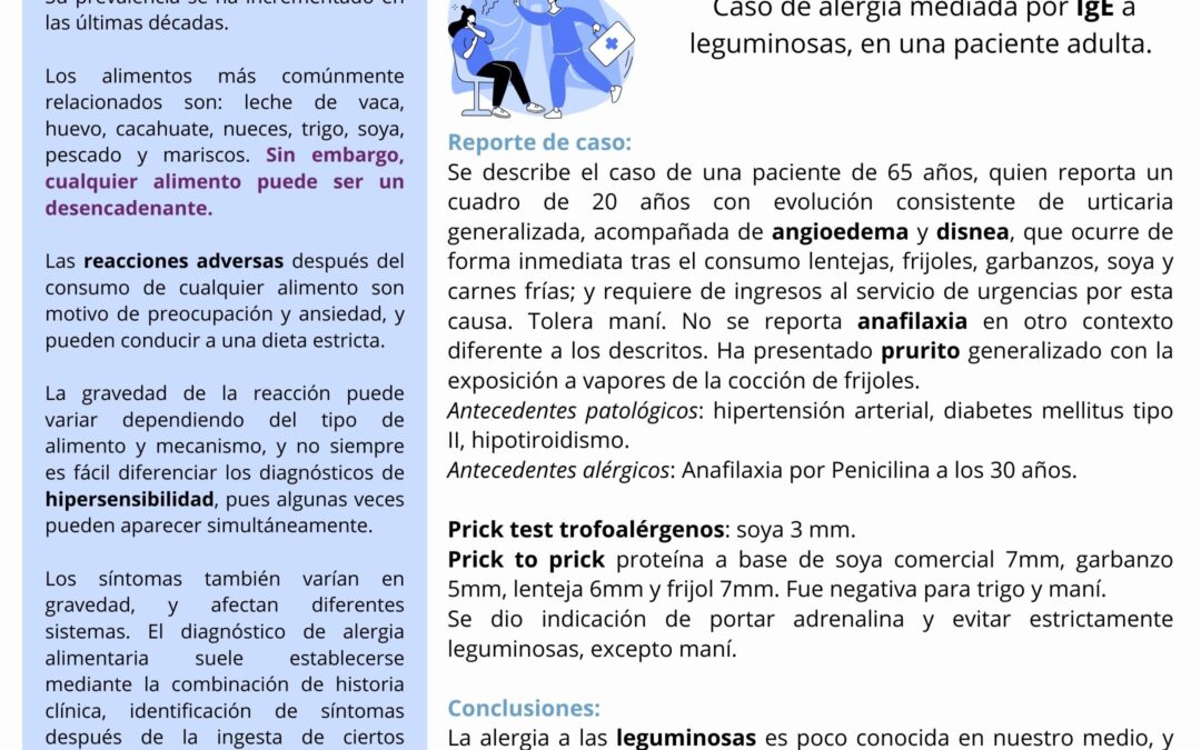 Caso #7 Anafilaxia por leguminosas: reporte de un caso de alergia alimentaria