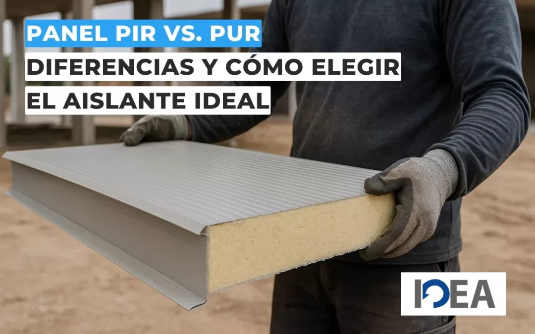 Panel PIR vs. PUR: Diferencias y cómo elegir el aislante ideal