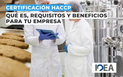 Certificación HACCP: Qué es, requisitos y beneficios para tu empresa